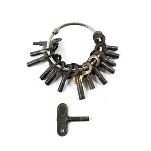 Vintage Clock Key Lot